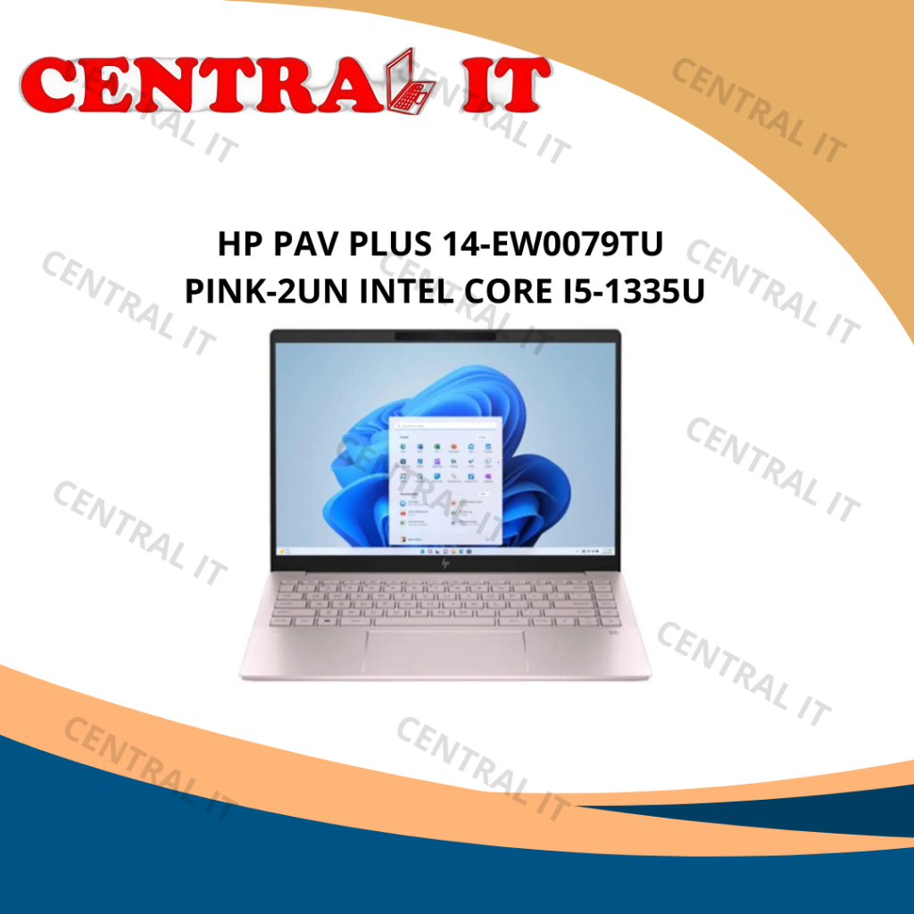 Laptop HP Pav Plus 14-EW0079TU Pink-2UN Intel Core I5-1335U