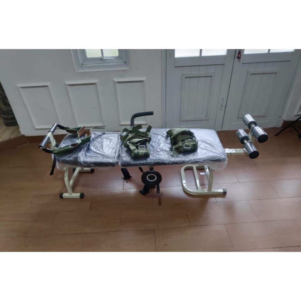 alat peninggi badan jaco / alat terapi punggung / traction bed