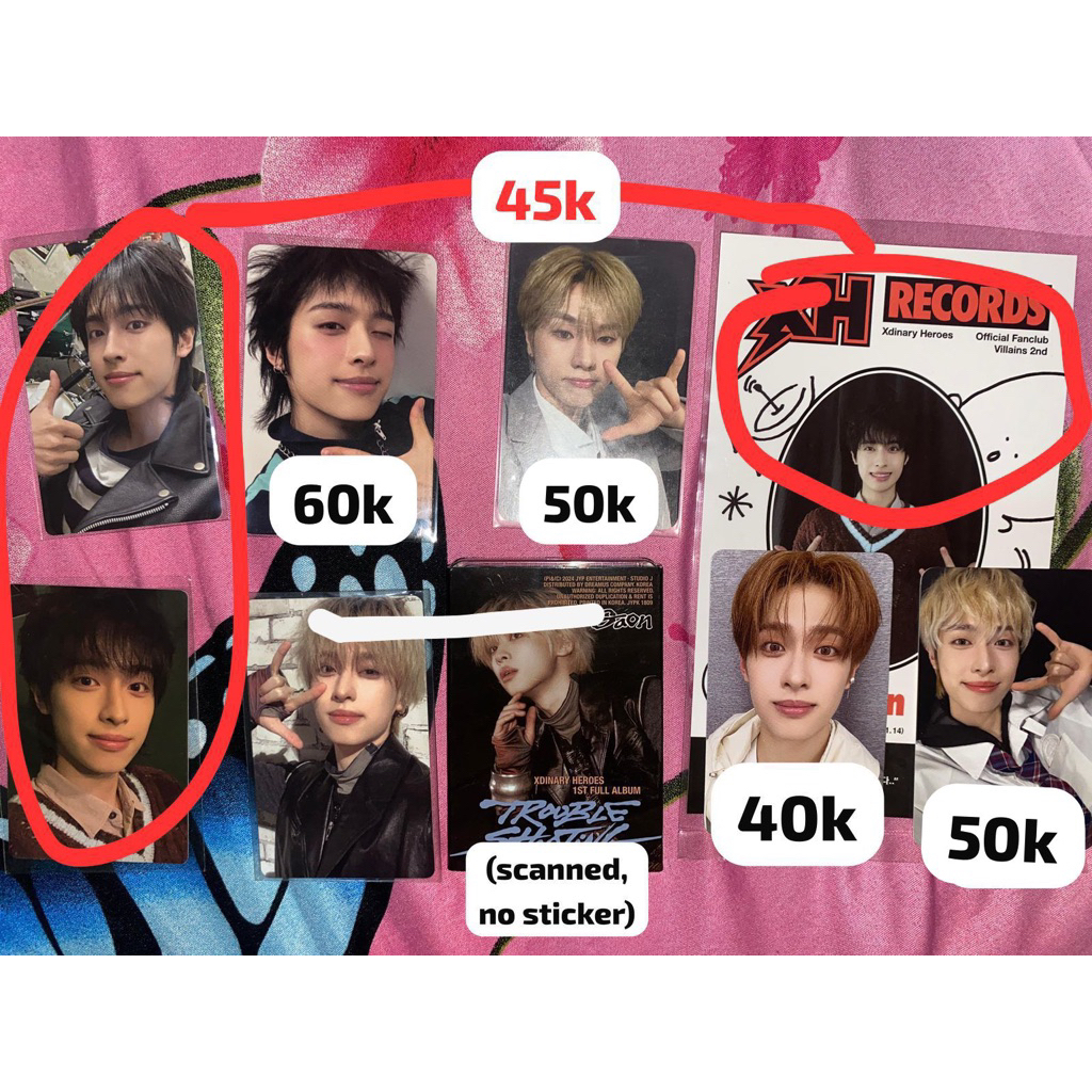 photocard Xdinary Heroes