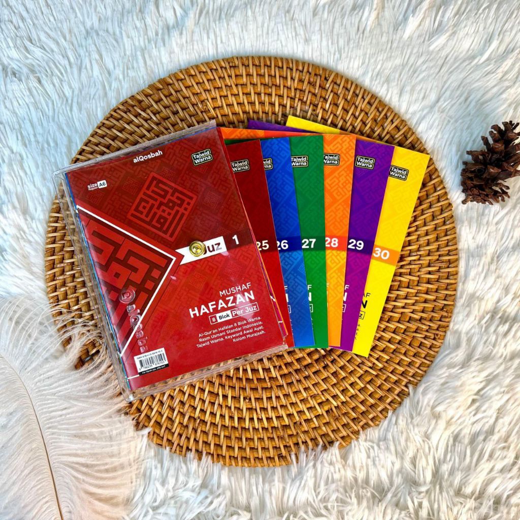Al Quran Hafazan 8 Per Juz Mujazza Ukuran Kecil A6