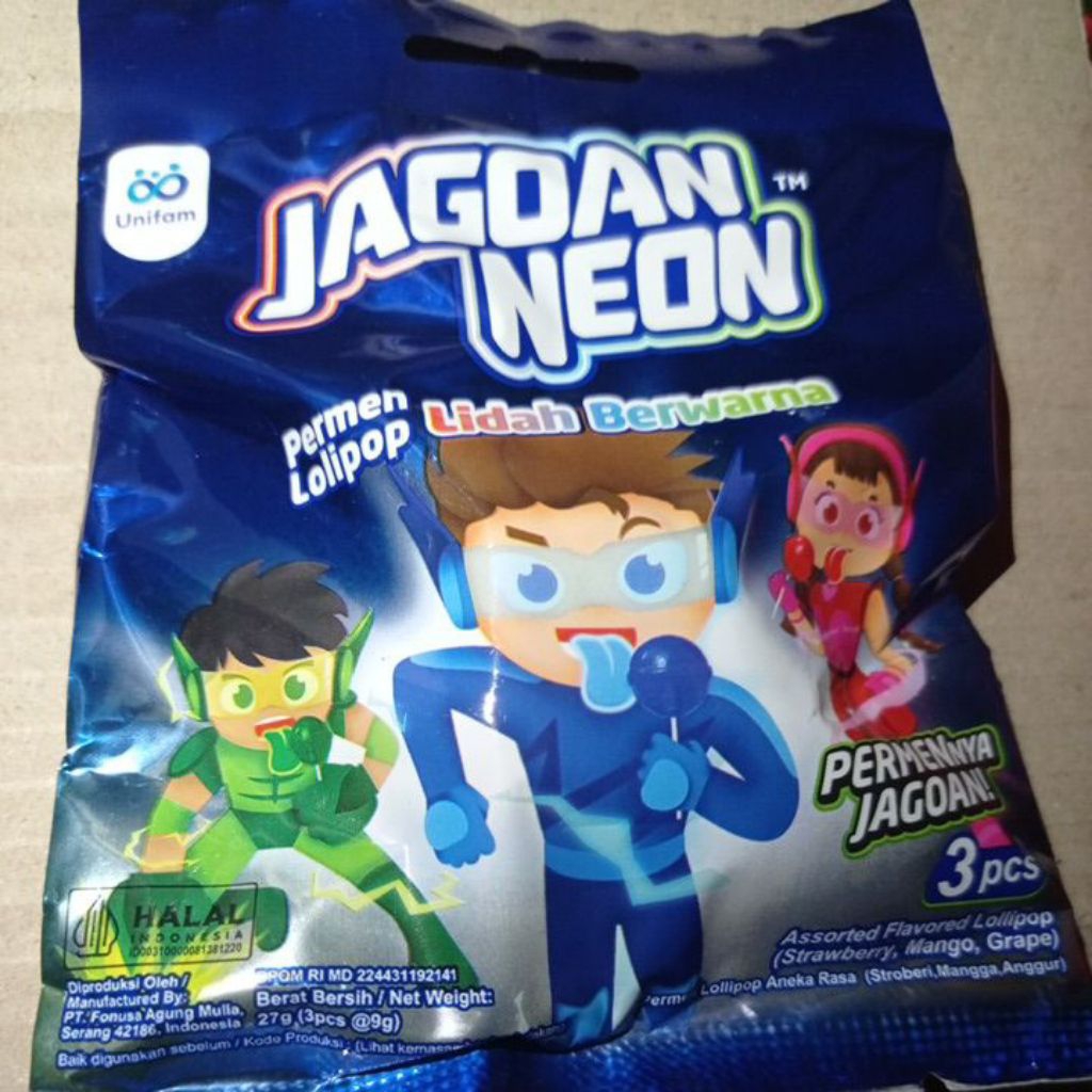 

JAGOAN NEON LOLIPOP 3PCS
