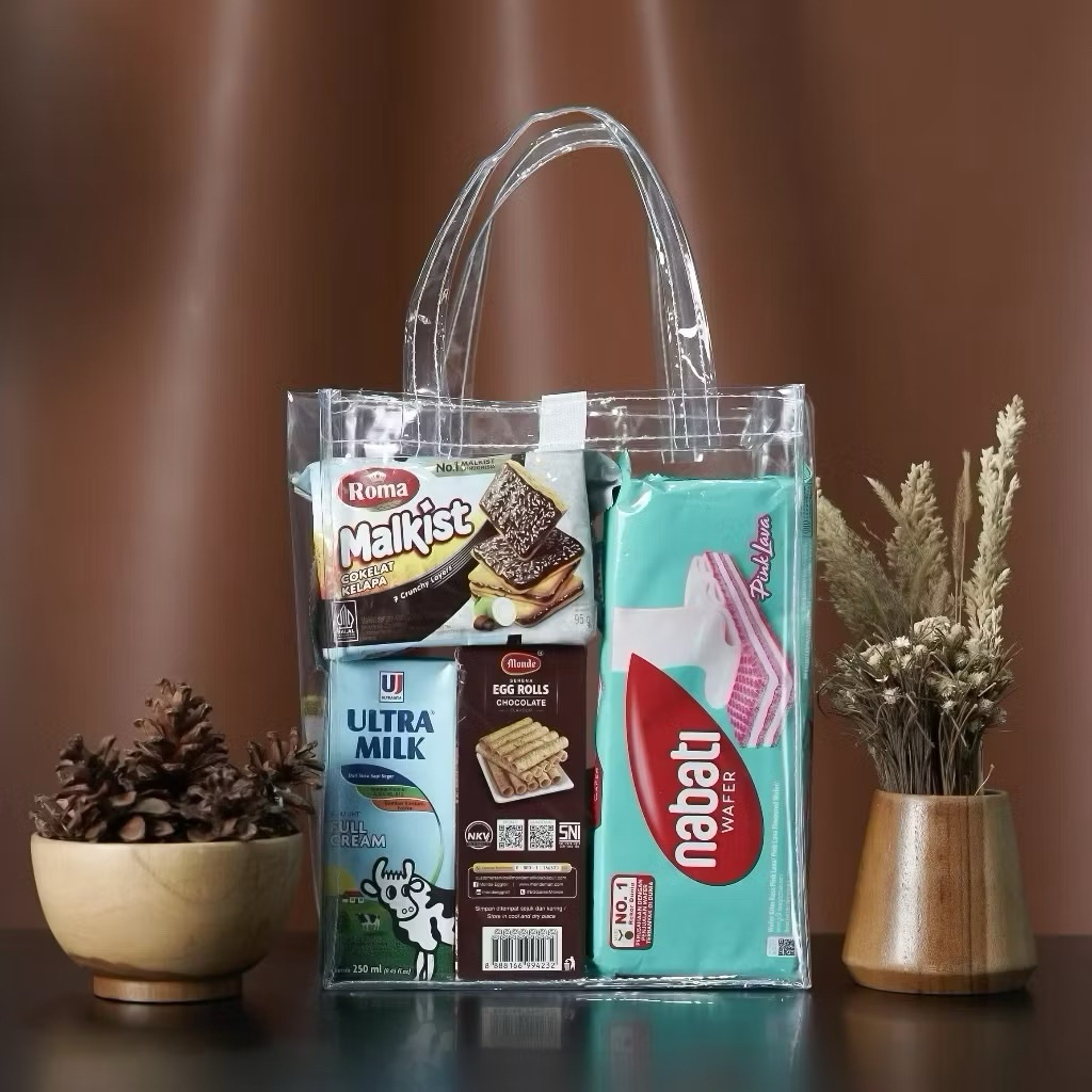 

Tas Mika Transparant Tas Hampers Ulang Tahun Godie Bagi