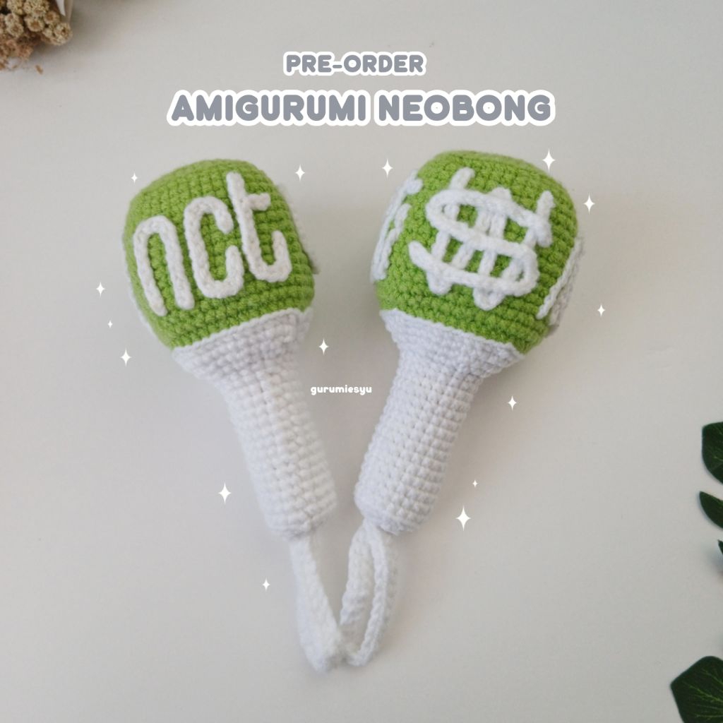 [GURUMIESYU] PRE-ORDER AMIGURUMI NEOBONG WISH || Boneka Rajut Bagcharm Fanmade || Inspired by NCT WI