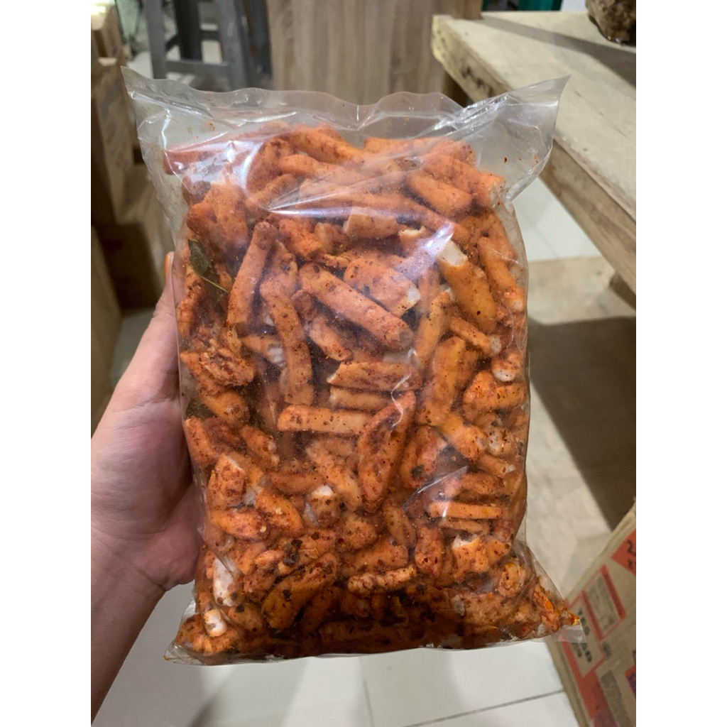 

Basreng Pedas/Ori Daun Jeruk