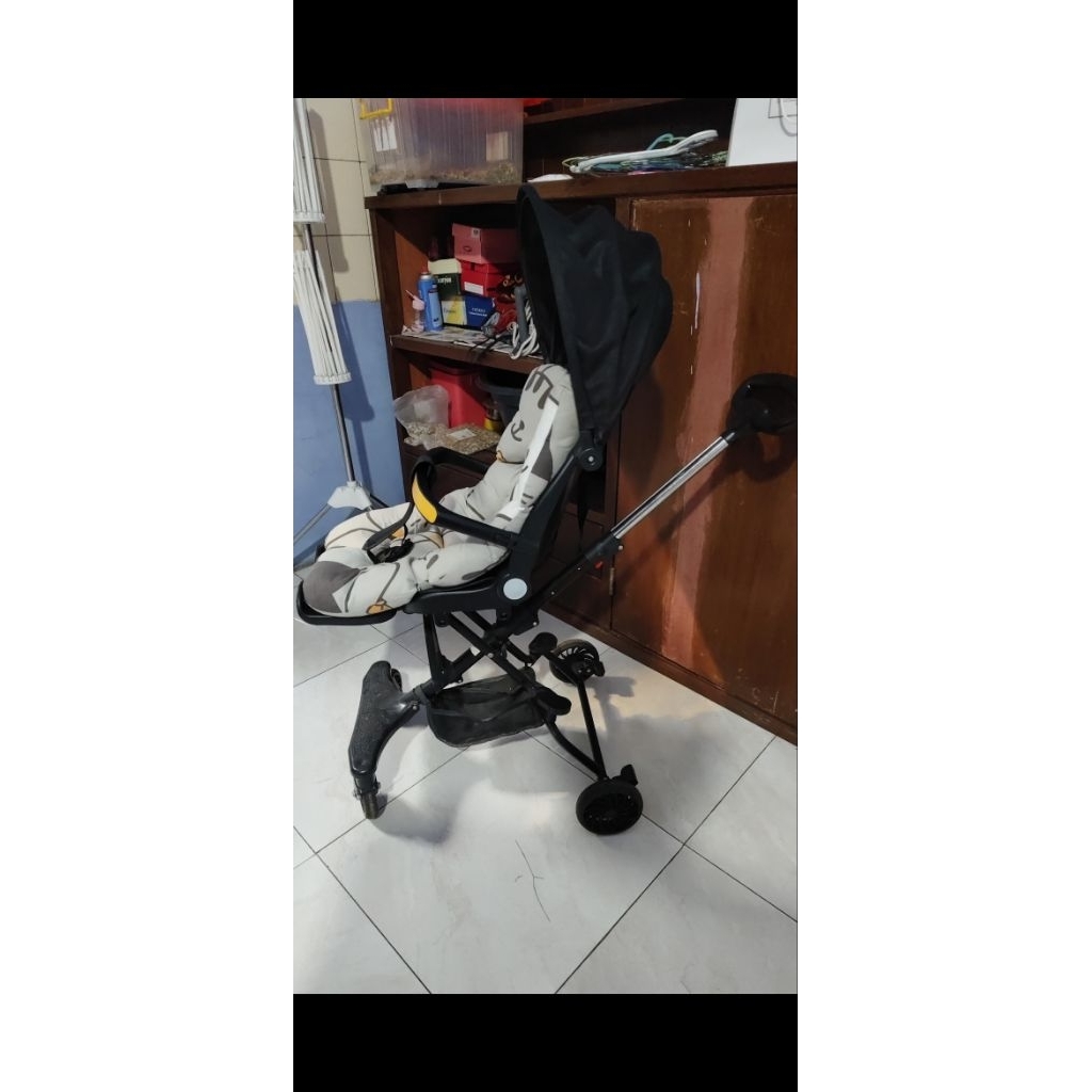 preloved stroller anak exotic warna hitam