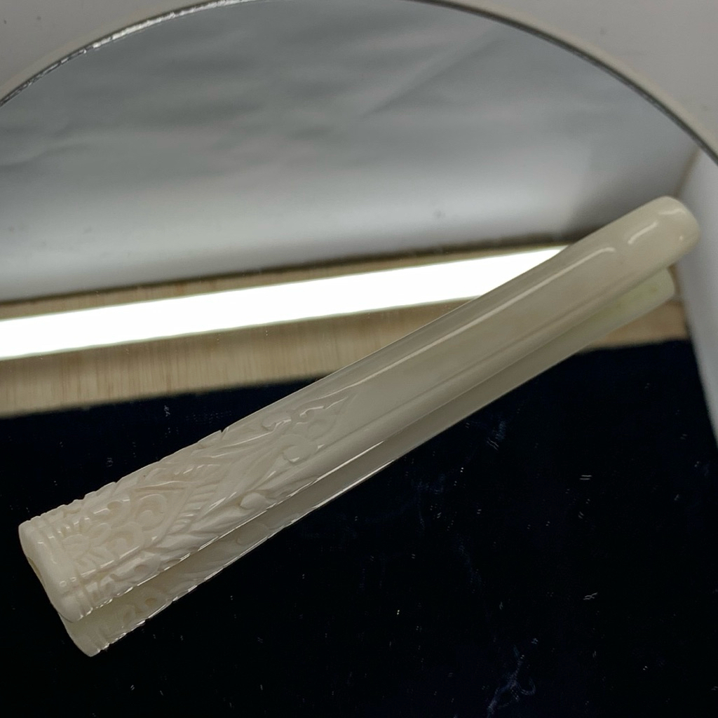 Once Tulang Impor 14cm Model Ukir Unik - Kualitas Premium