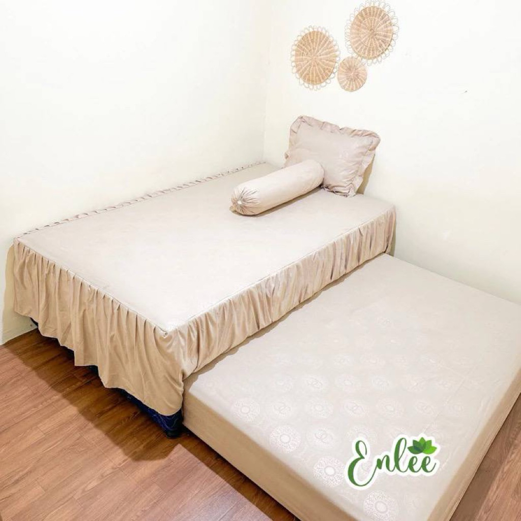 preloved Sprei 2in1 100x200 rumbai warna khaki