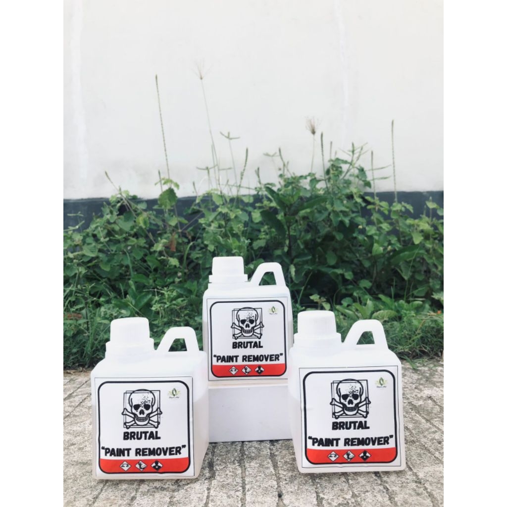 Paint remover perontok cat Brutal paint remover 1/2 kg