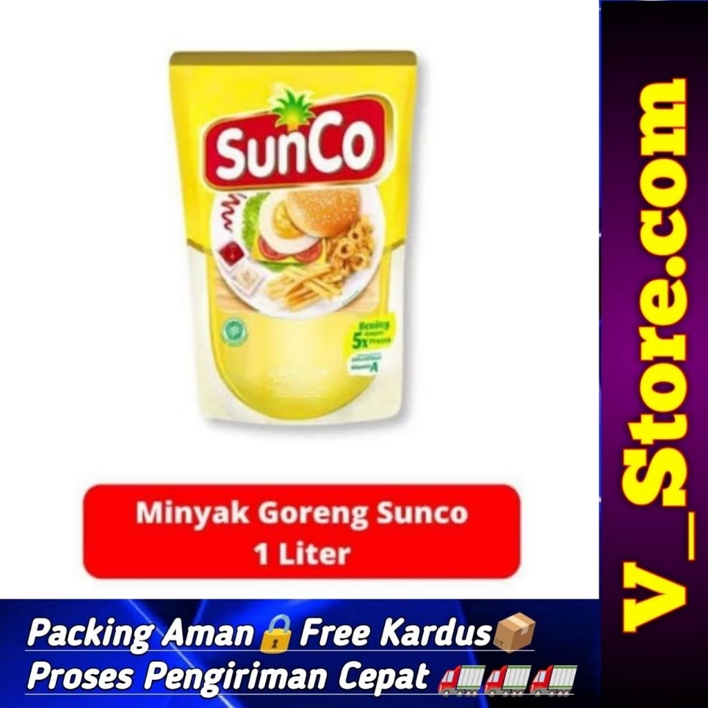 

SUNCO 1L Pouch Minyak Goreng Jernih