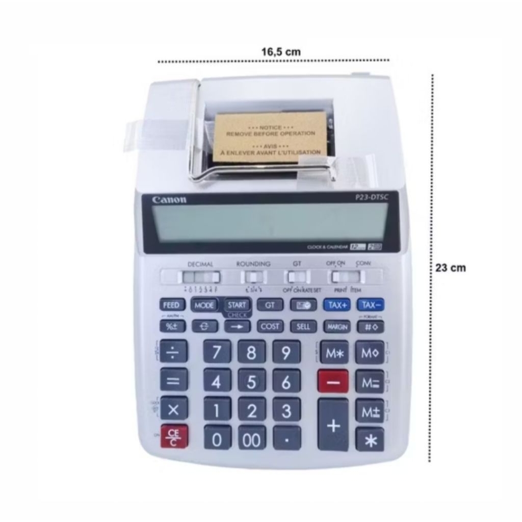

KALKULATOR DIGITAL PRINT CANON P23-DTSC