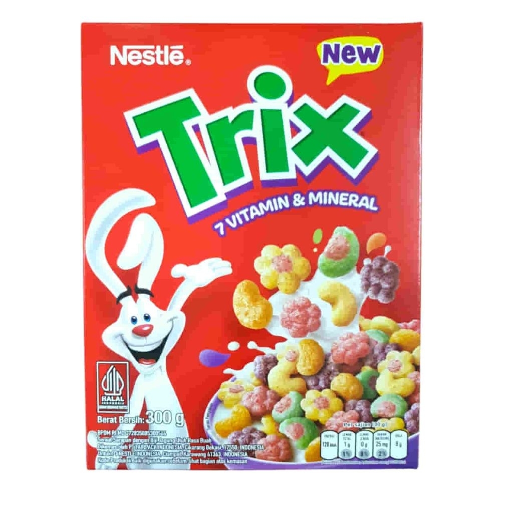 

NESTLE TRIX CEREAL SARAPAN BOX