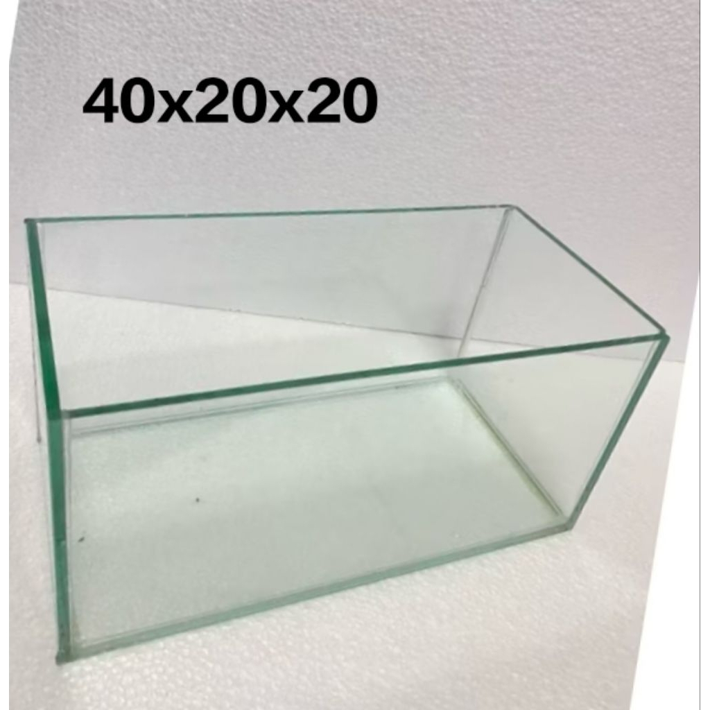 Akuarium kaca 40x20x20 ( pengirman khusus instan) Akuarium kaca // Aquarium chana // Aquarium