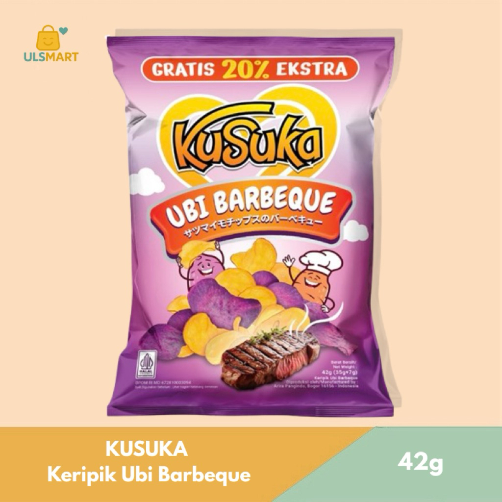 

KUSUKA Keripik Ubi Barbeque 42 g