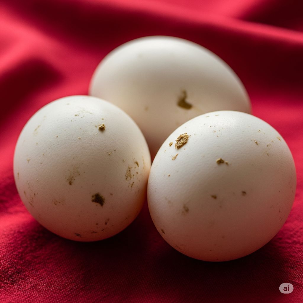 

Telur Angsa Soang Asli Bagus dan Rusak atau Cacingcalang 1Pcs