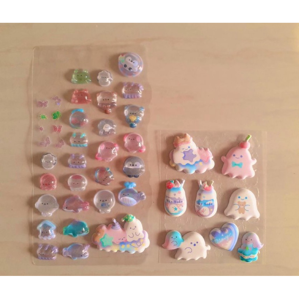 

stiker crystal timbul 3d KKV bonbondrop popseal (take all)