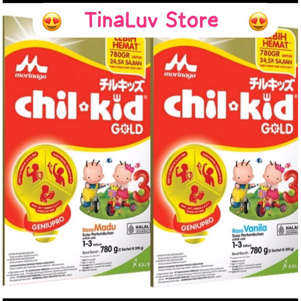 

Chil Kid Gold Madu/Vanila 780gr