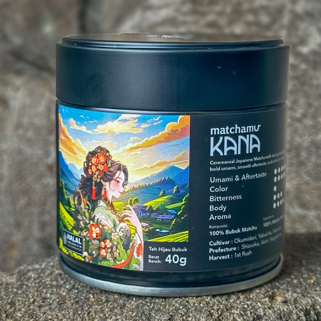 

(READY STOCK) MATCHAMU KANA - Tincan 40gr