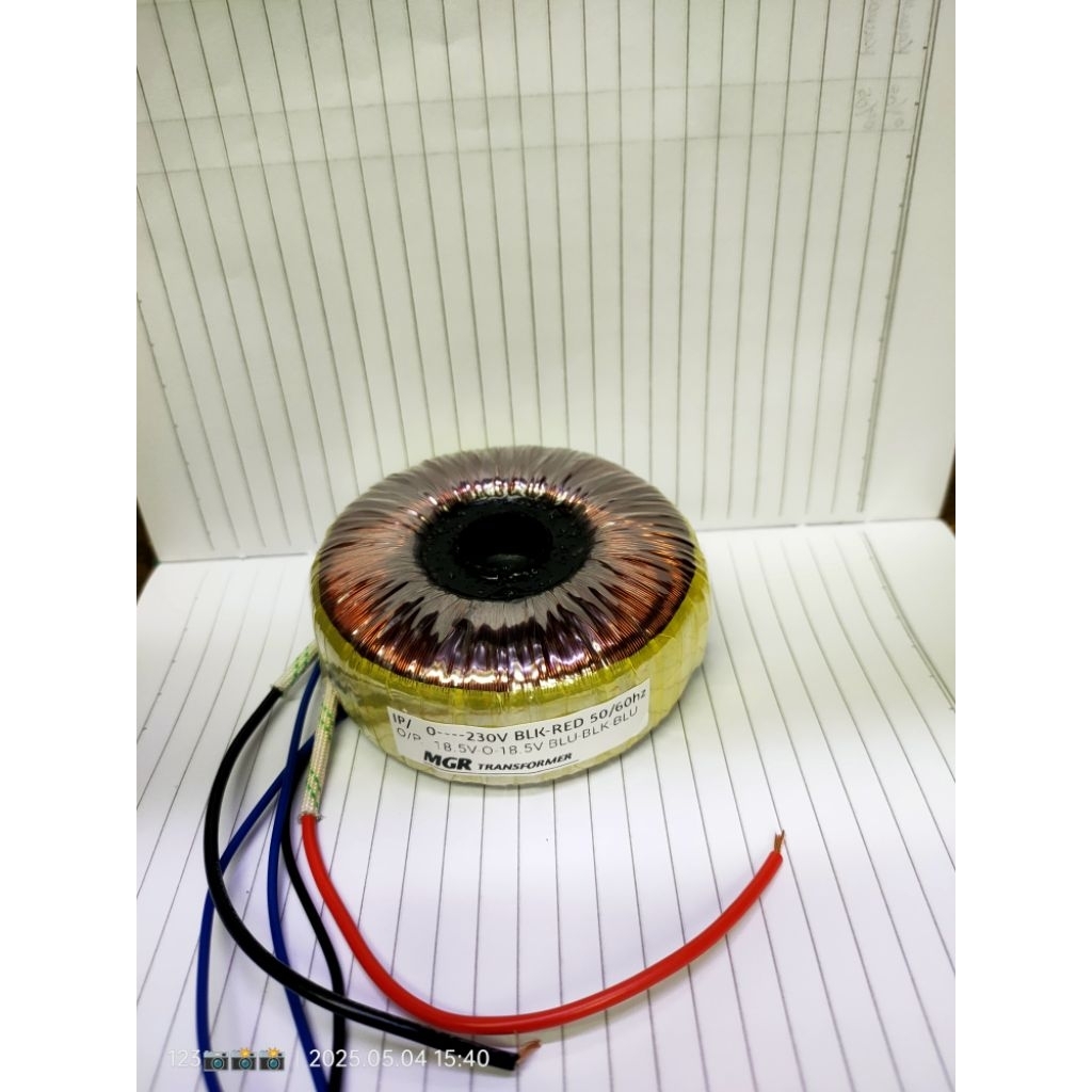 trafo equalizer ( 18.5v-0-18.5v )