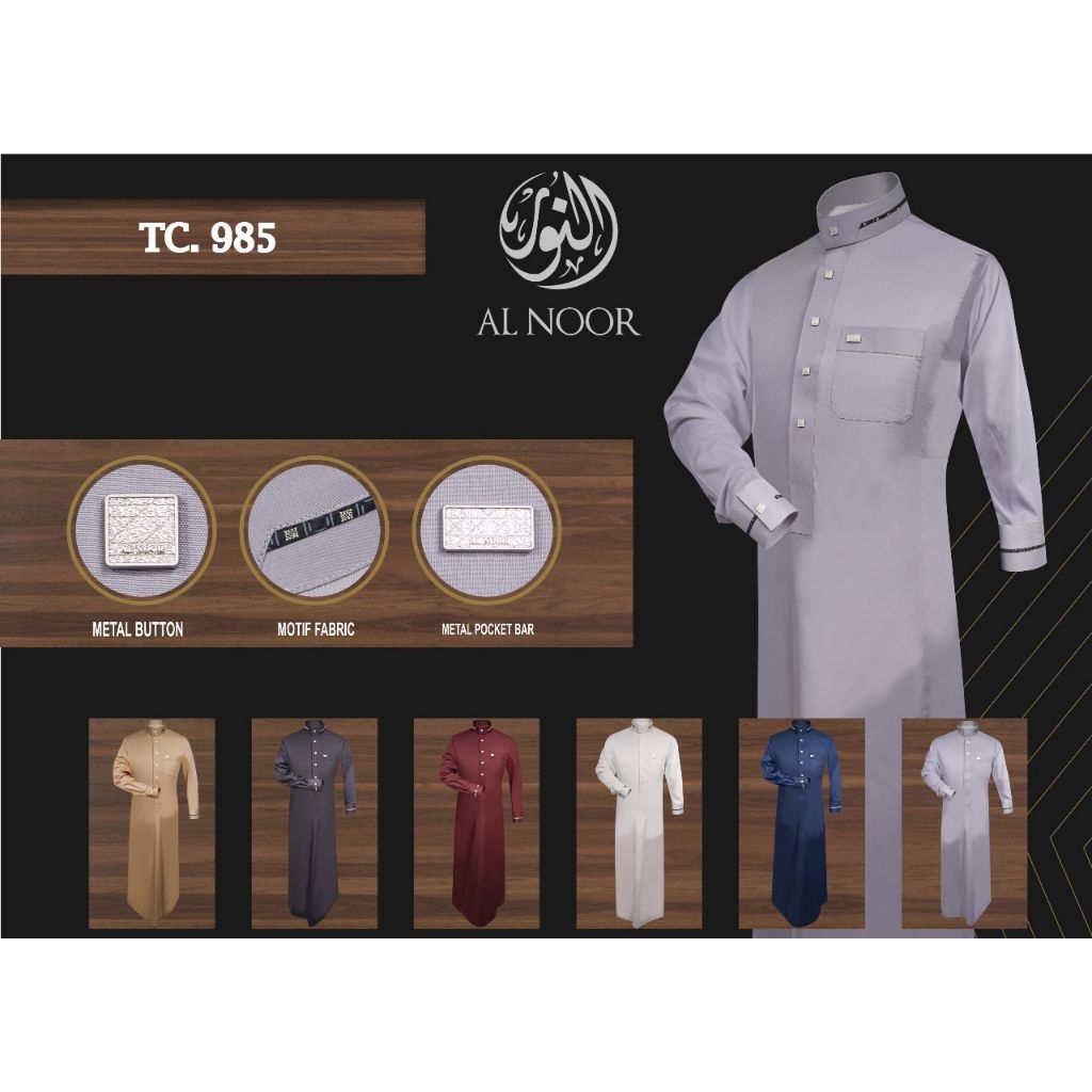 Gamis/Jubah Al Noor premium tc975