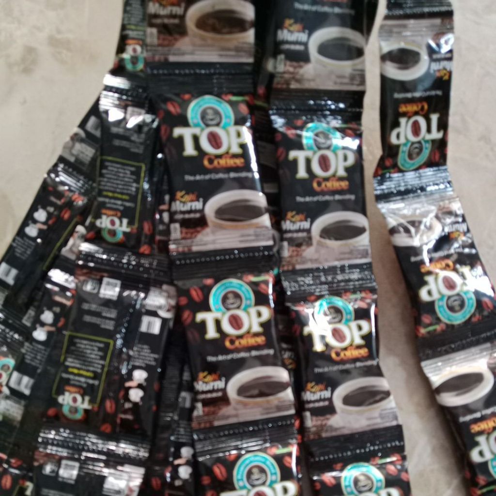 

TOP COFFEE tanpa gula 6g