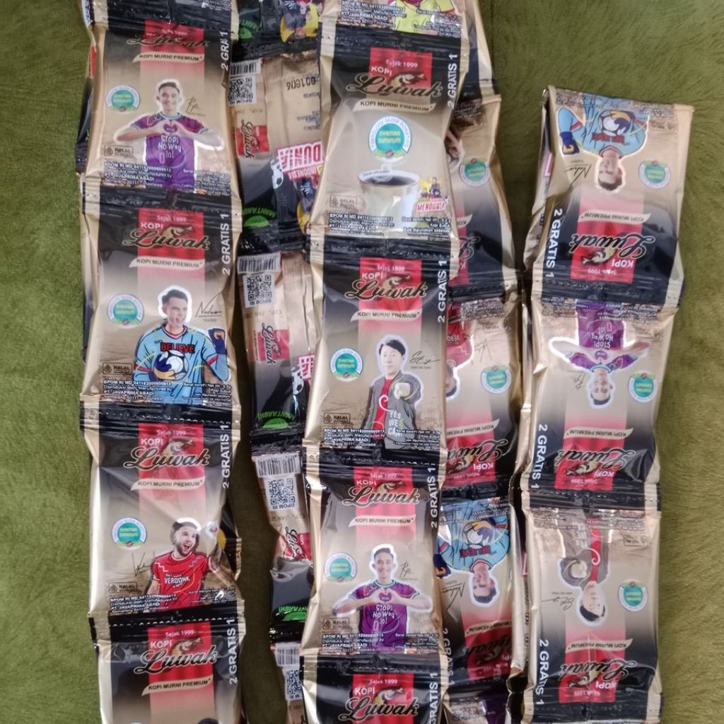 

LUWAK KOPI tanpa gula 6g