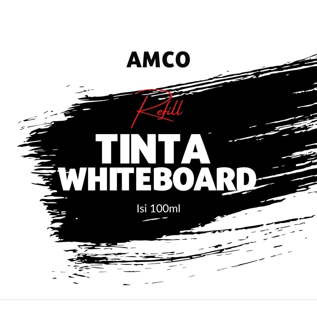 

Tinta Refill Spidol Whiteboard Hitam 100ml