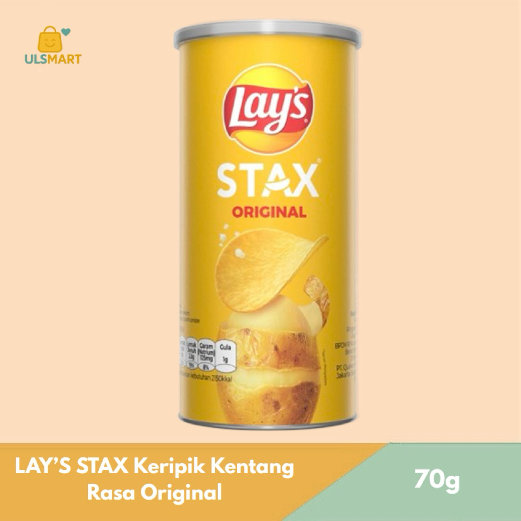 

LAY’S STAX Keripik Kentang Rasa Original 70 g