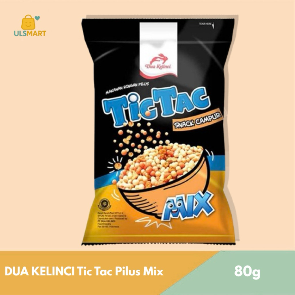 

DUA KELINCI Tic Tac Pilus Mix 80 g
