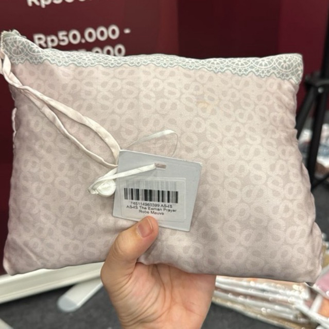 as is prayer robe Eeman-mauve