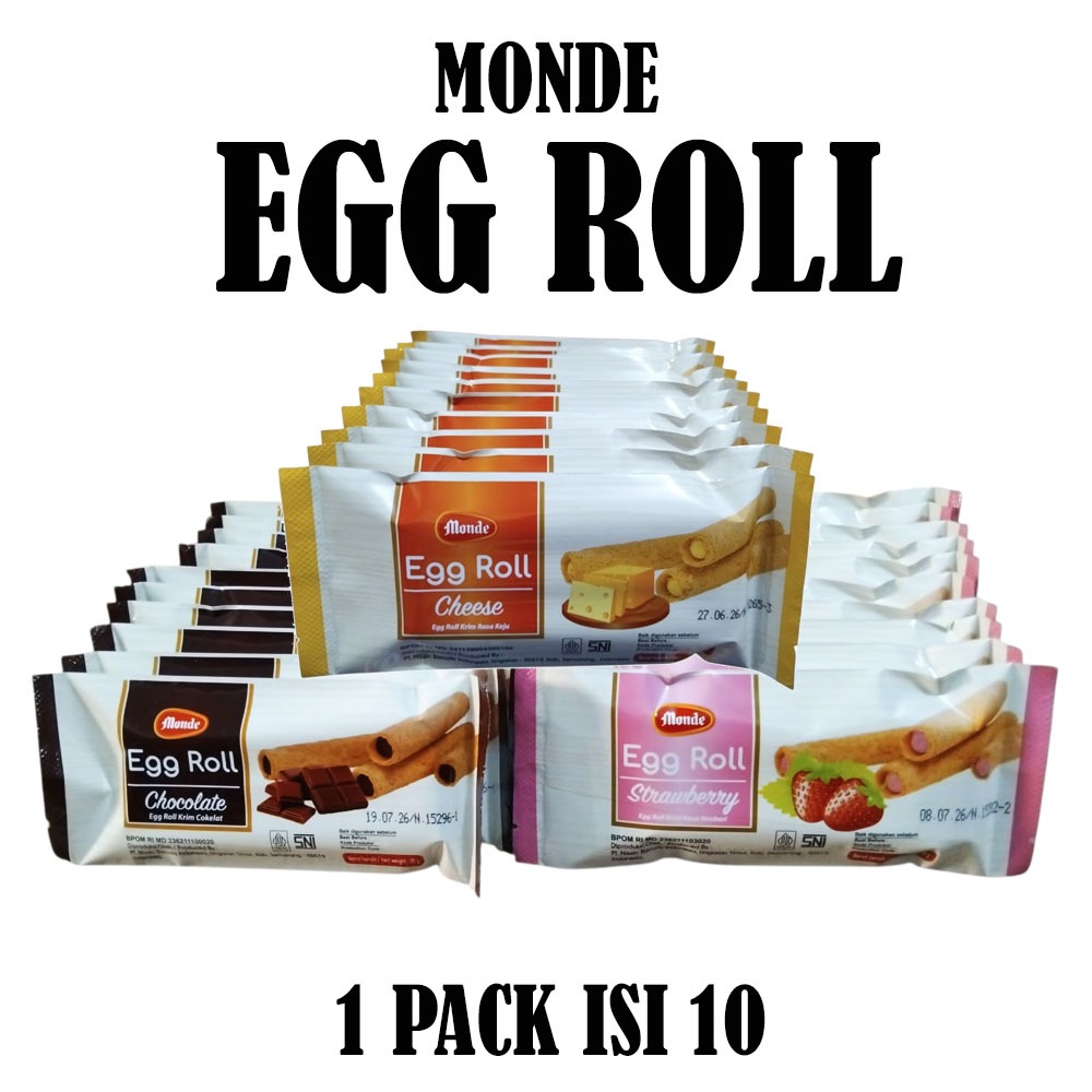 

MONDE EGG ROLL PACK ISI 10