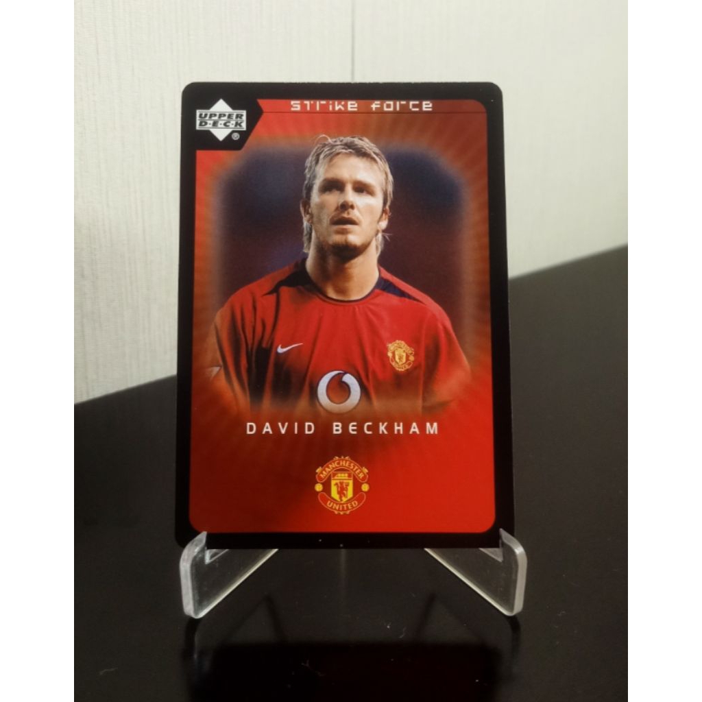 David Beckham,Upper Deck Soccer Card,Manchester United