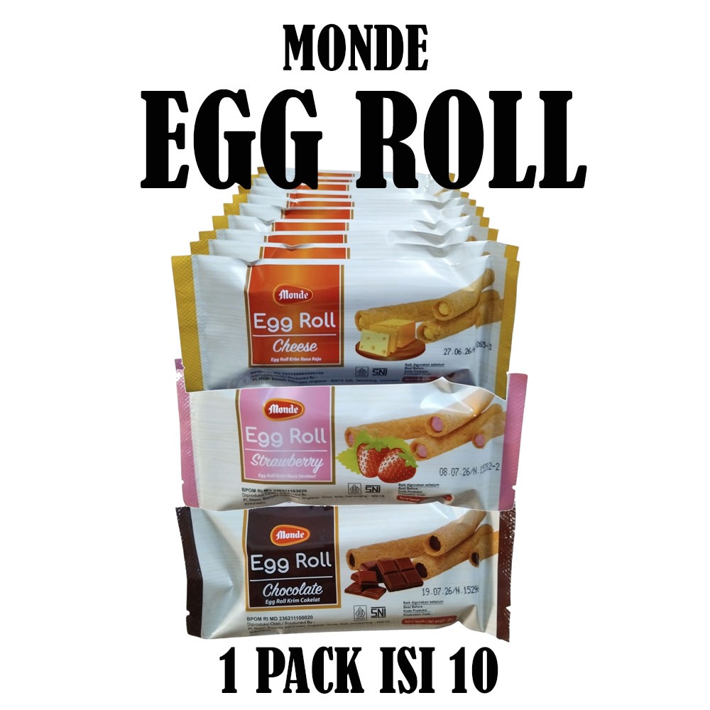 

MONDE EGG ROLL PACK ISI 10