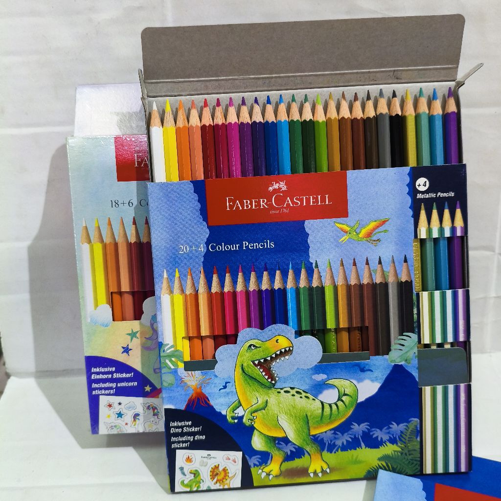 

PANSIL WARNA FABER CASTELL 24 color / set