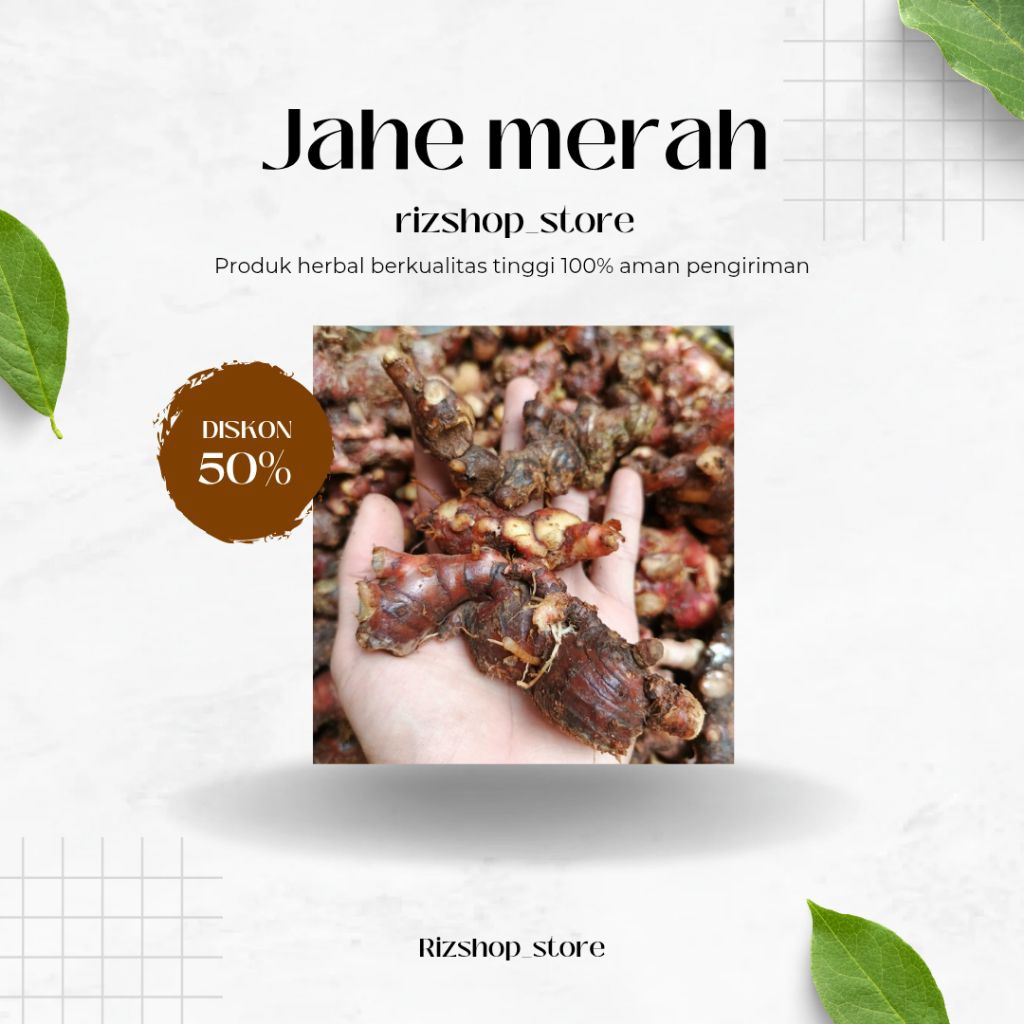 

jahe merah segar super per 100 gram siap kirim