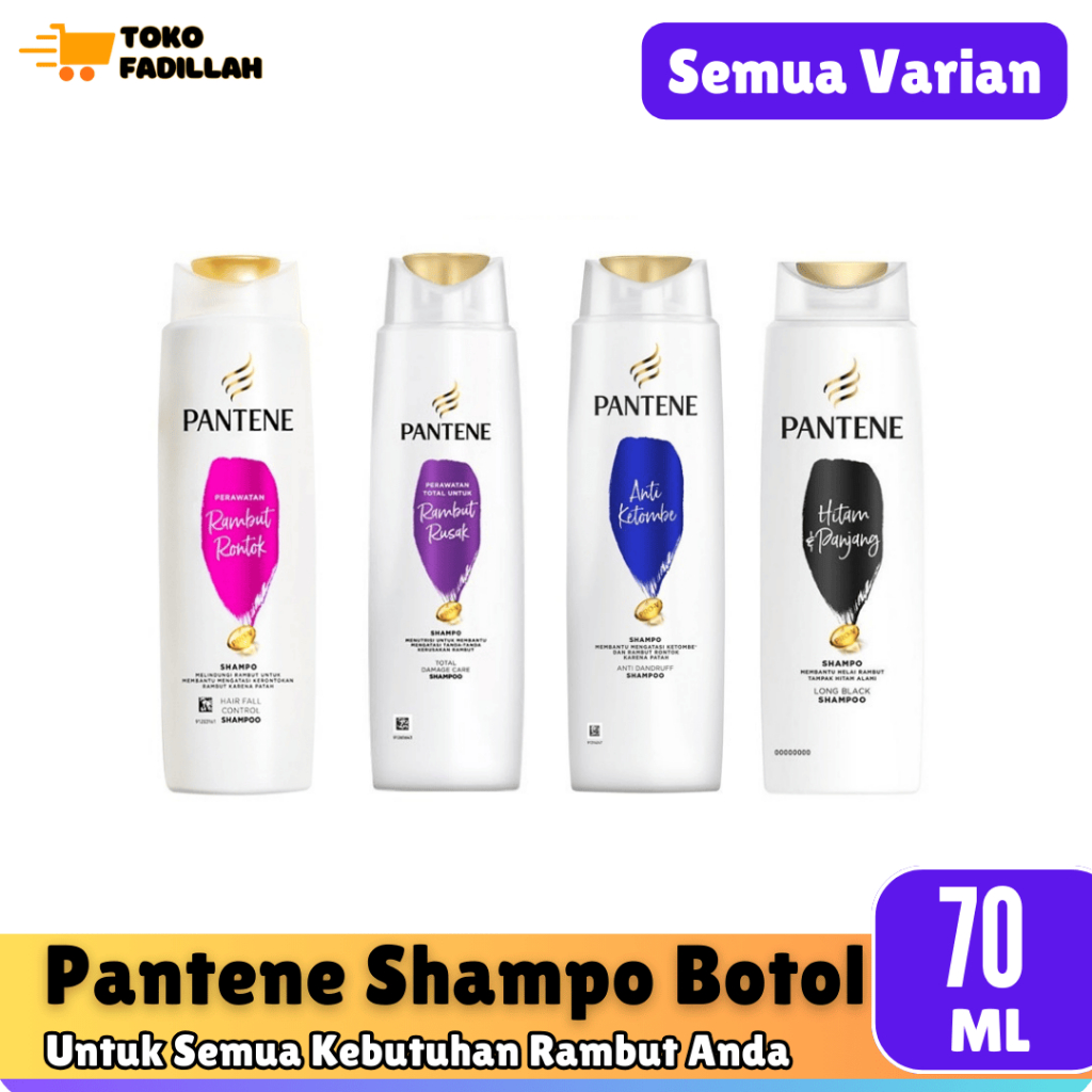 PANTENE Shampo Botol 70ml - Semua Varian