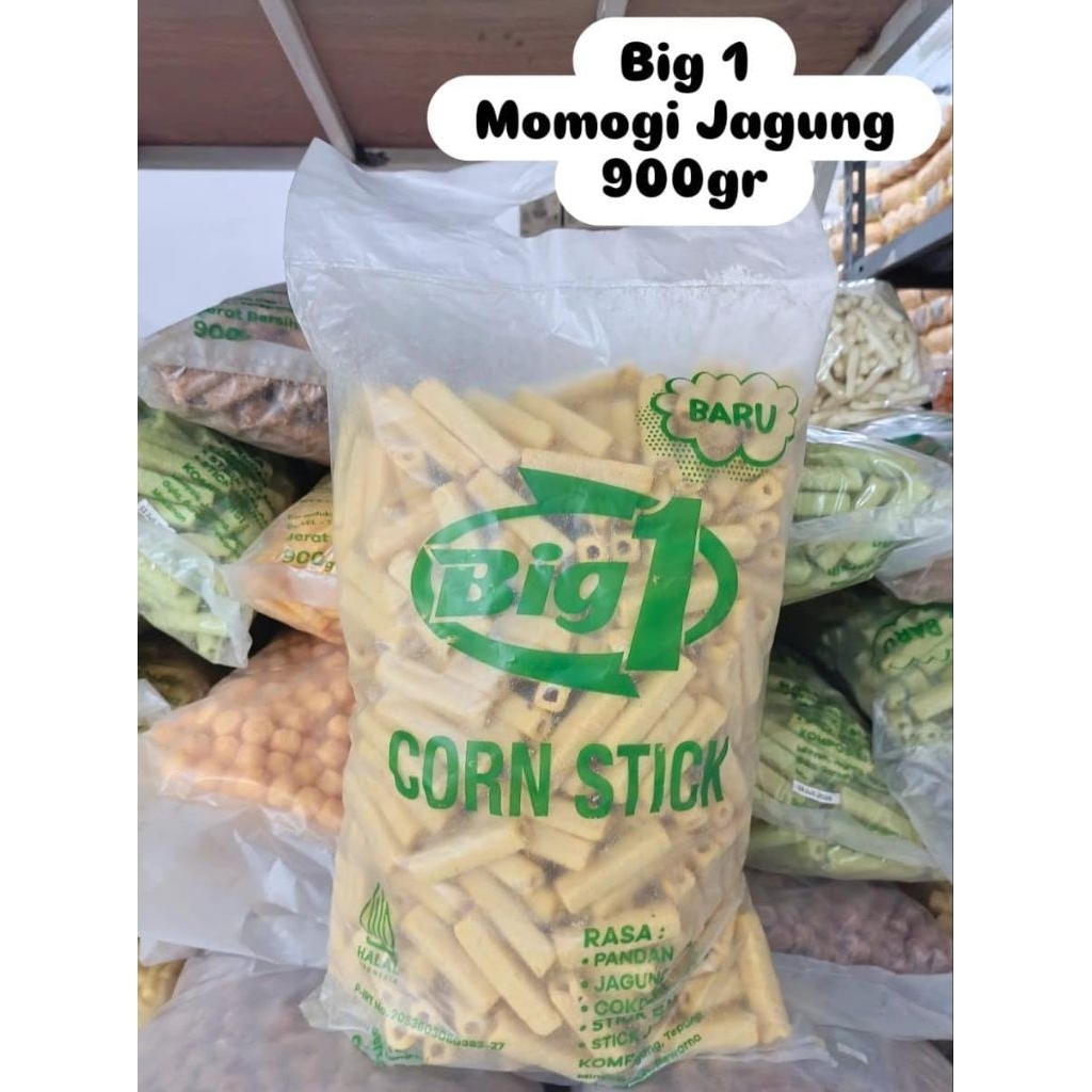 

Momogi Big 1 900gr Varian Rasa Jagung Manis, Pandan,Coklat
