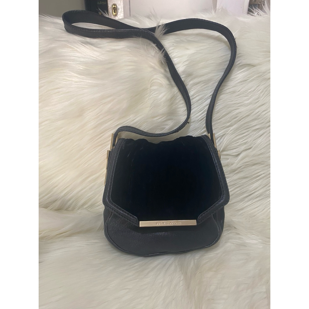 MINI BAG ELEGAN, JUICY COUTURE original Full black (sold)