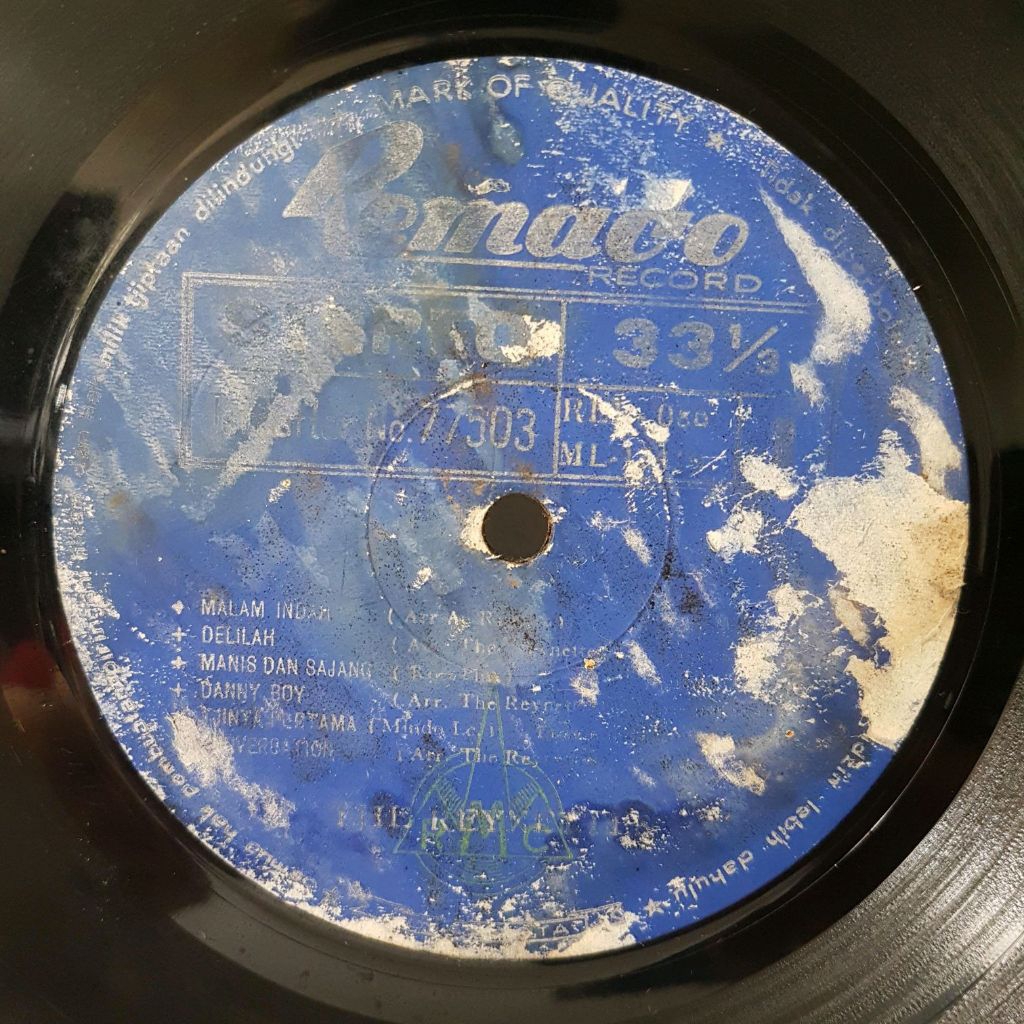 Vinyl Piringan Hitam The Reynettes - Malam Indah