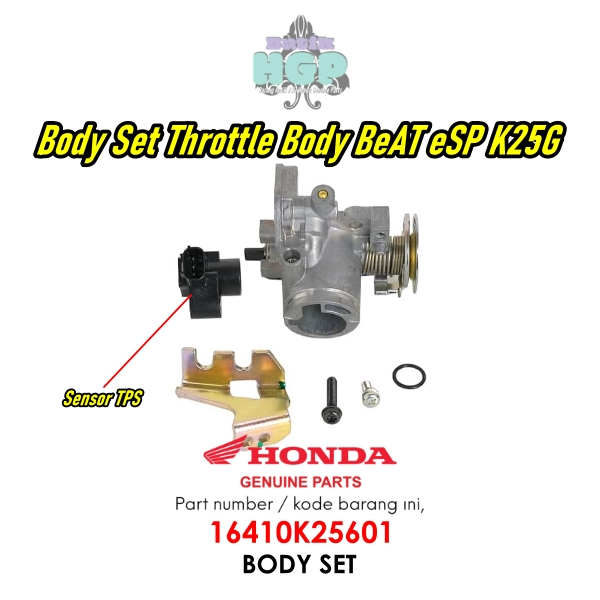 16410K25601 - Sensor TPS Beat Fi ESP , Body Set Original AHM