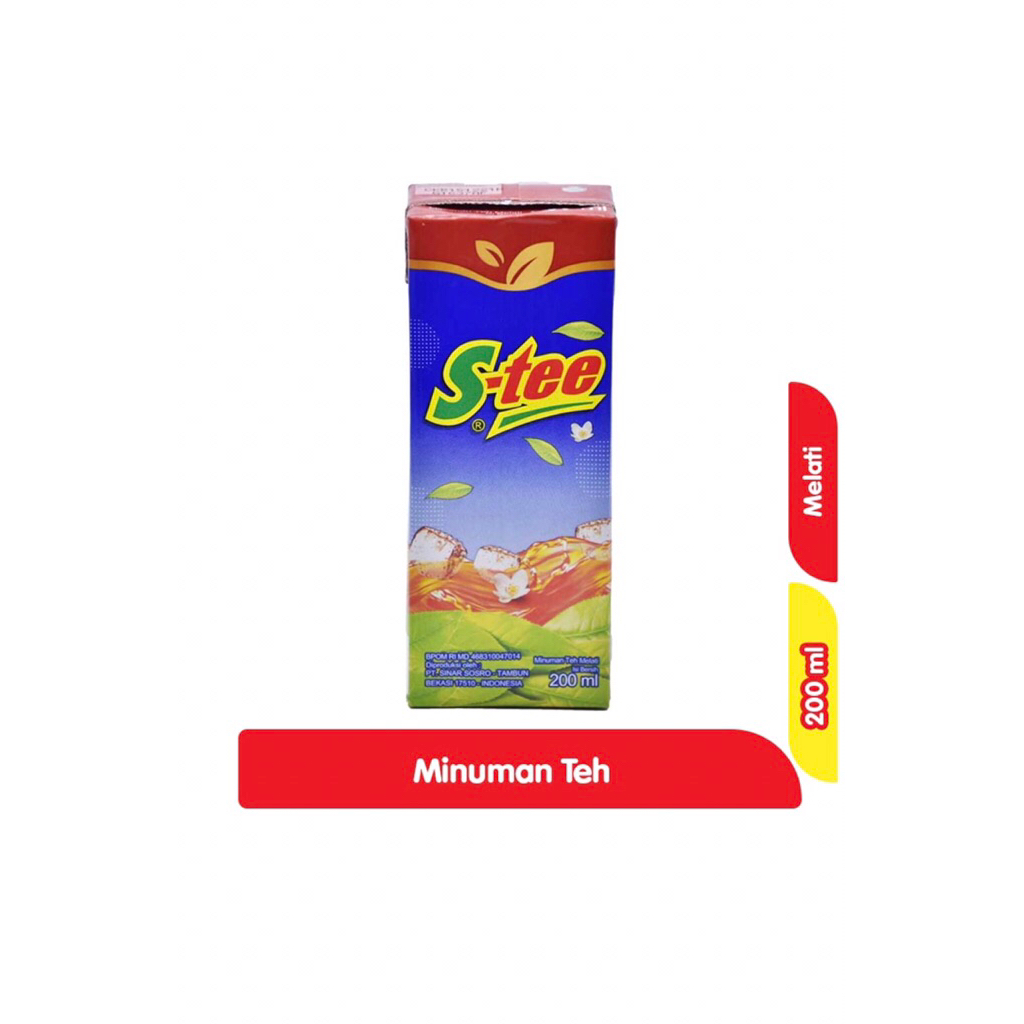

S-tee Minuman Teh Melati 200 ml