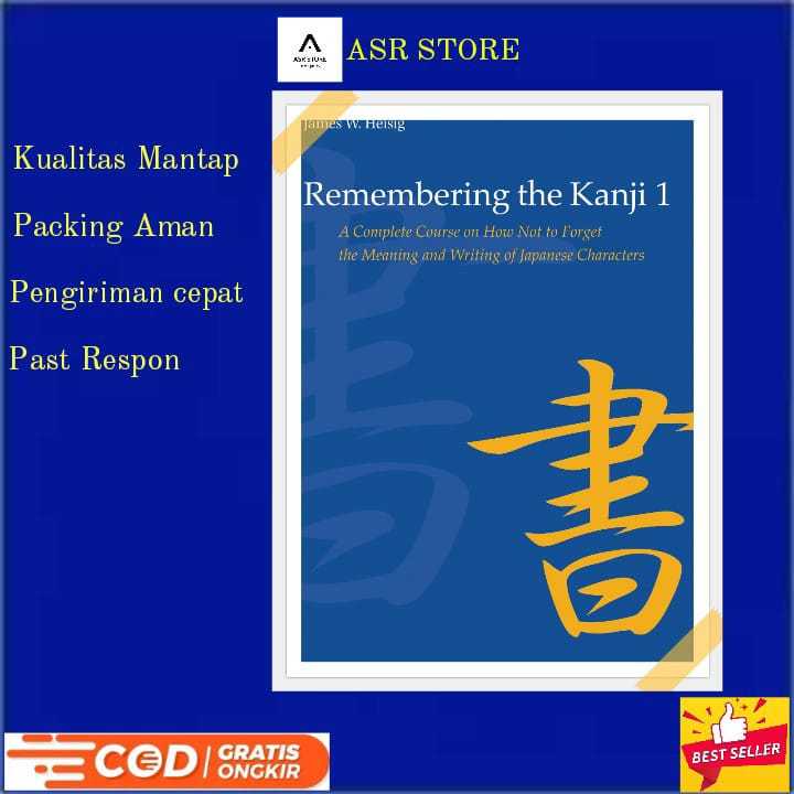

Buku belajar Remembering the Kanji 1