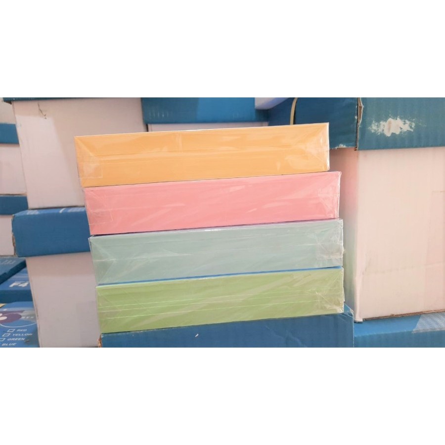 

Kertas HVS Warna 70 gsm/gram/1 rim isi 500 lembar