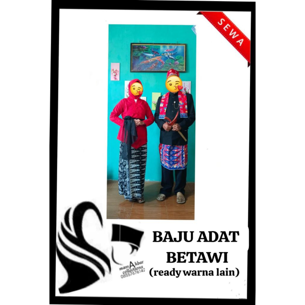 SEWA BAJU ADAT BETAWI