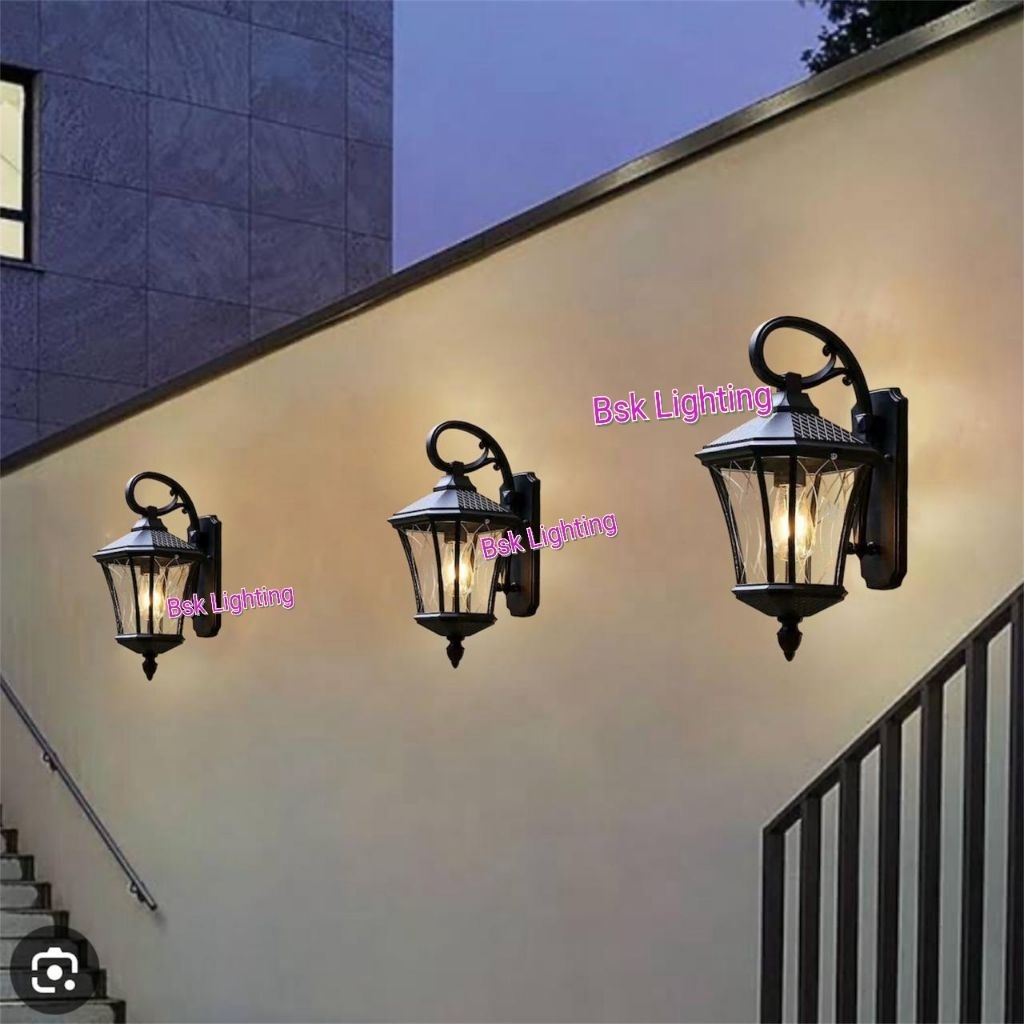 Lampu dinding Klasik modern/Lampu dinding outdoor/Lampu dinding taman outdoor/Lampu taman/Lampu pila