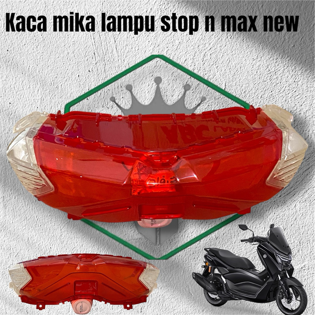 Kaca Mika Reflektor Lampu Stop Rem Belakang Yamaha Nmax New B6H 2020 2023 Original Stanley