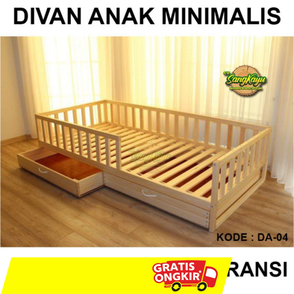 SangKayu Divan anak dipan kayu divan minimalis