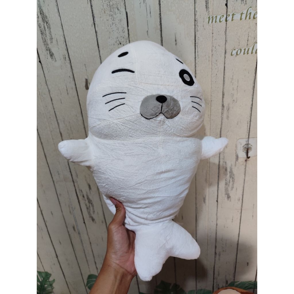boneka goma chan ashibe go go goma chan uk super jumbo size boneka anjing laut seal