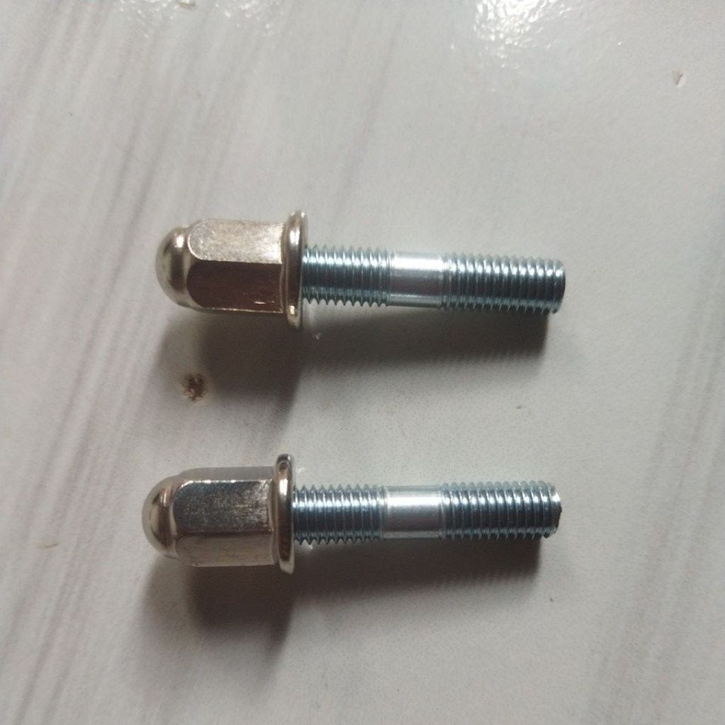 Baut Knalpot Baut Tanam +Mur topi Knalpot M7 Honda Beat LED New Genio Scoopy New Beat Deluxe Drat 11