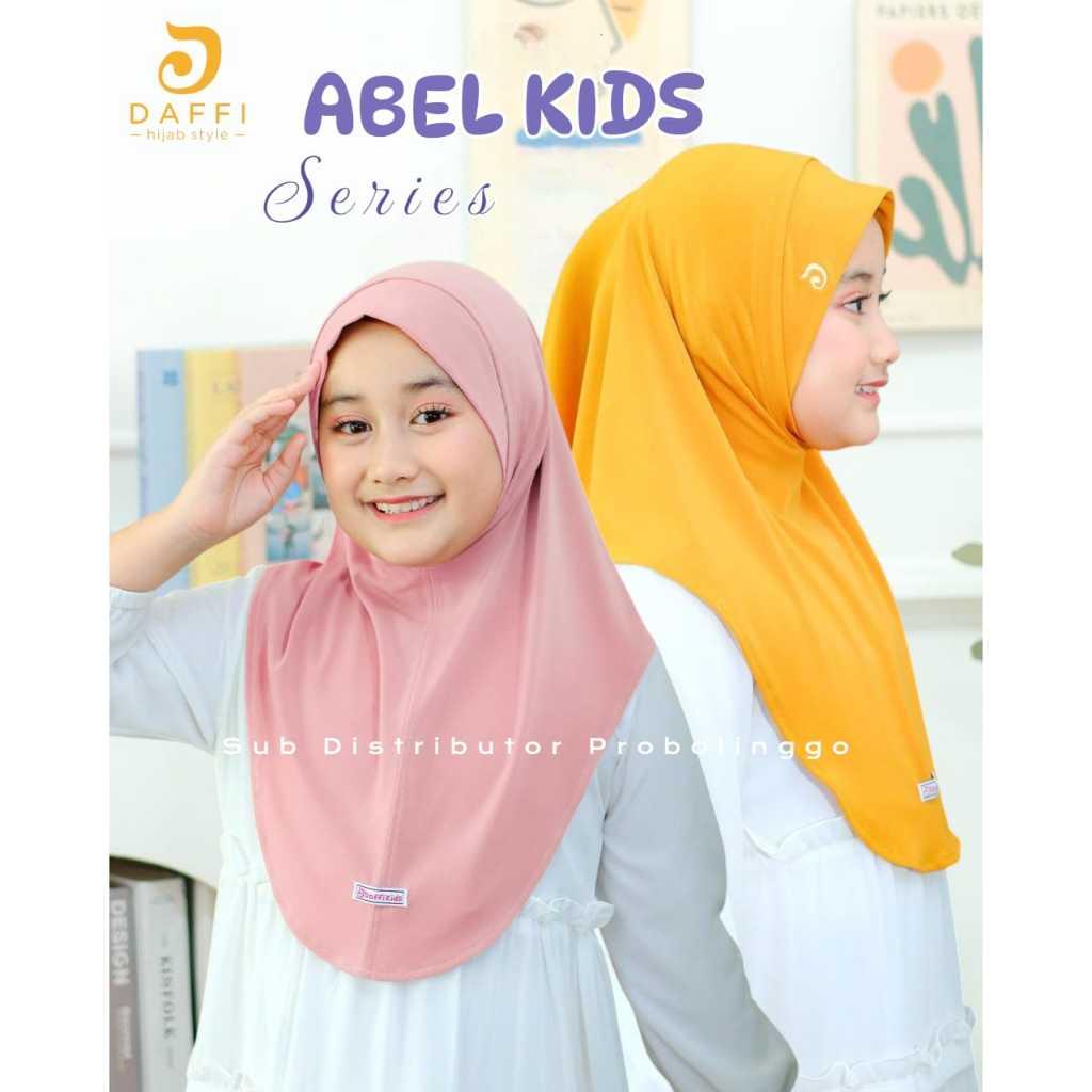 DAFFI HIJAB  - BERGO ANAK ABEL KIDS DAFFI HIJAB TERBARU