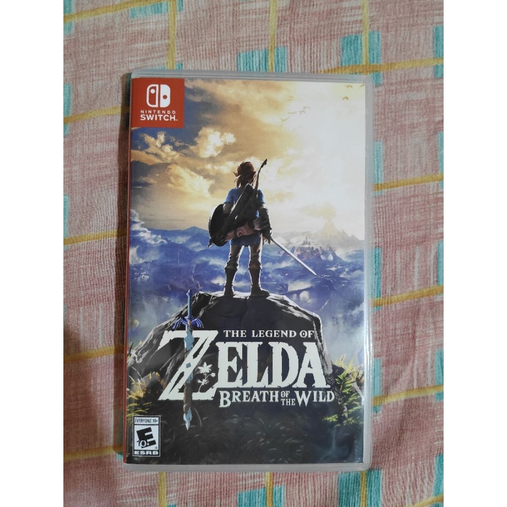 Catridge Switch Zelda Breath of the Wild Second/Bekas